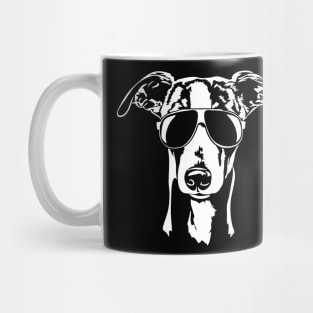 Whippet with sunglasses cool dog gift Mug